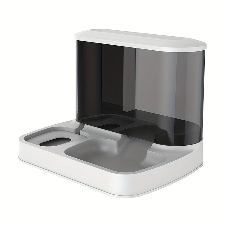 EasyFeed Duo: Automatischer Katzenfutterautomat & Wasserspender. Praktische Futterstation für stressfreie Katzenpflege.