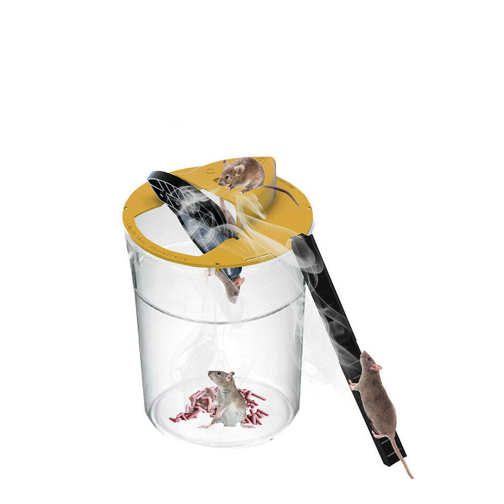 Sauberer Haushalt dank automatischer Mausefalle mit Selbst-Reset. Effektive Nagetierbekämpfung ohne Neu-Spannen.