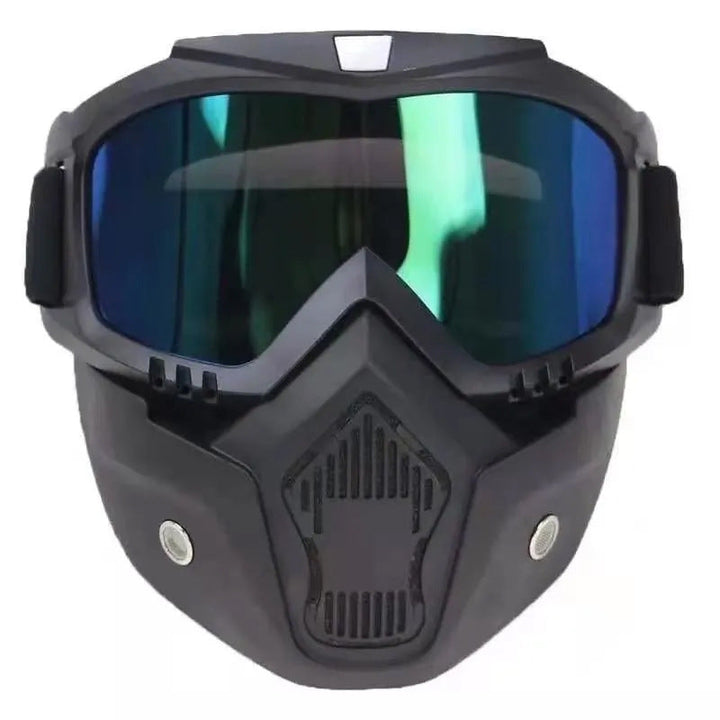 Einsatzbereite Profi Schweißmaske. Automatikblendschutz & robuster Staubschutz für sicheres Schweißen.