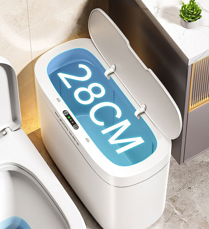 Automatischer 12L Mülleimer für die Küche, schlank, wasserdicht und einfach in der Handhabung.