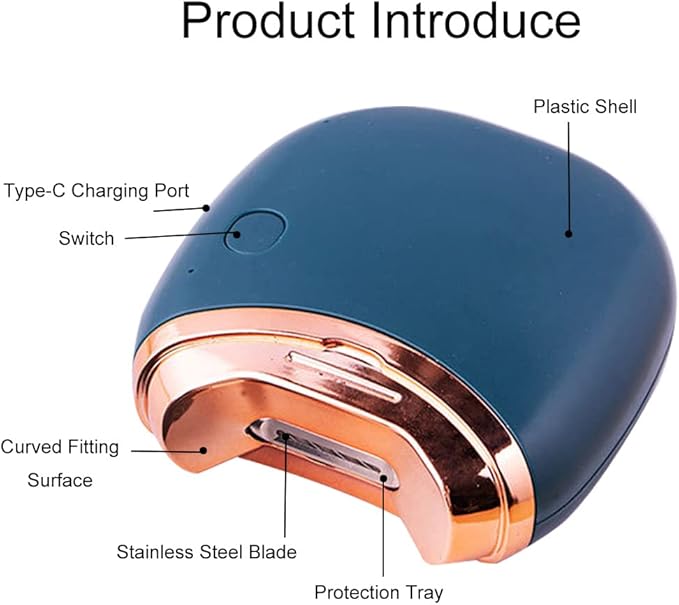 Innovativer automatischer Nagelknipser, elektrisch betrieben für hygienische Nagelpflege und Maniküre.