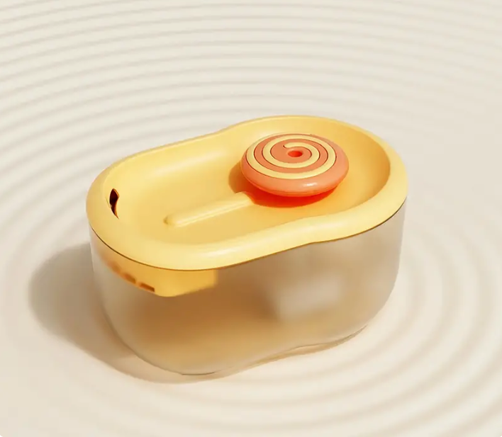 Hygienischer FunFlow Haustier Trinkbrunnen, leicht zu reinigen. Perfekt für die tägliche Haustierpflege.