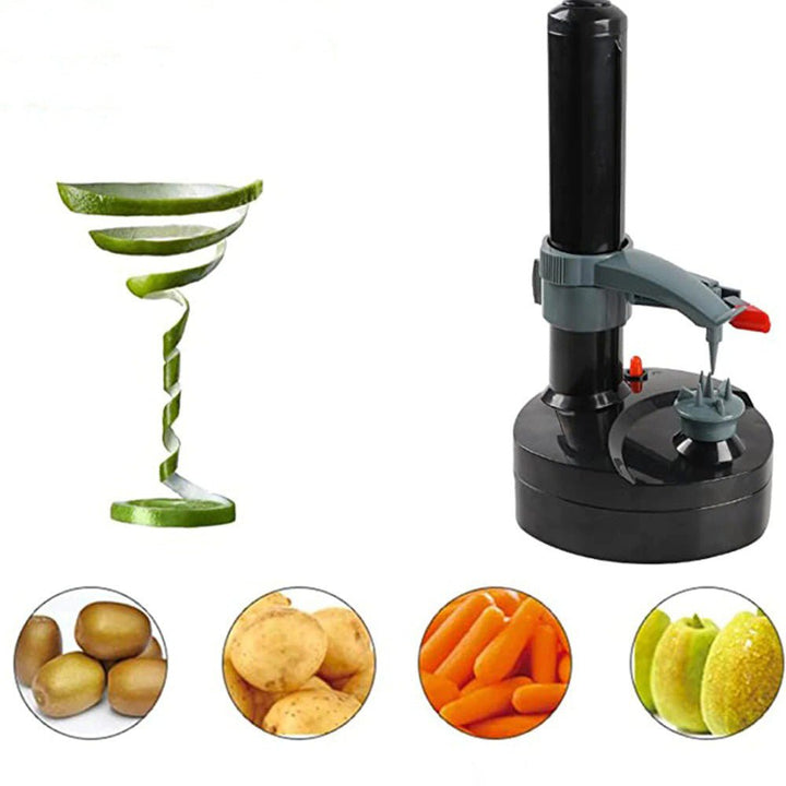 Automatischer Kartoffelschäler für Gemüse. Effizientes und sicheres Schälen in der modernen Küche.