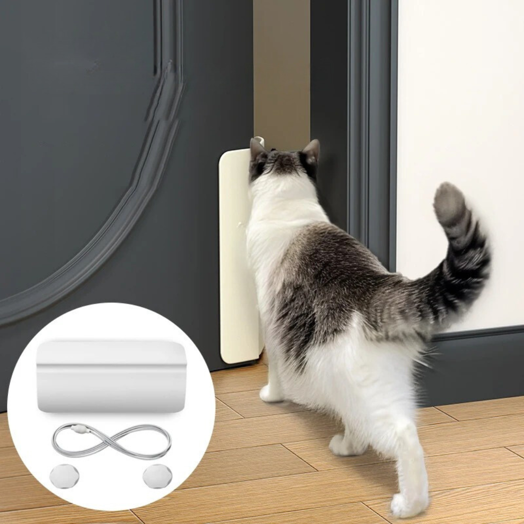 Automatischer Türöffner für Katzen und kleine Hunde, bietet Haustieren Freiheit und Schutz. Einfache Montage.