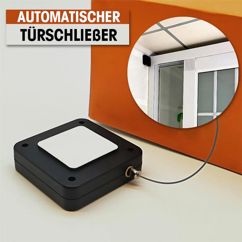 Einfache Montage: Automatischer Türschließer bohrfrei anbringen für Smart Home Sicherheit und Ruhe im Haushalt.