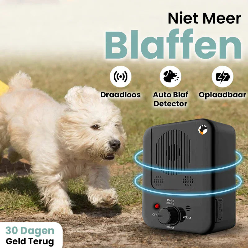 Automatischer Ultraschall Bellenstopper für Hunde. Hilft beim Hundetraining und sorgt für Ruhe im Haus.