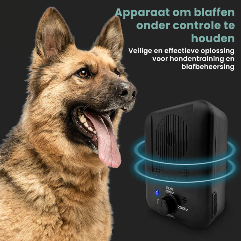 Hundetraining: Kompakter Bellenstopper zur Verhaltenserziehung. Automatisch, sicher und effektiv gegen Bellen.