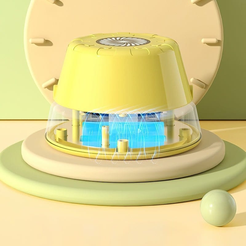 Einfaches automatisches Hüpfspiel für Kinder, ideal für Bewegung und Spiel.