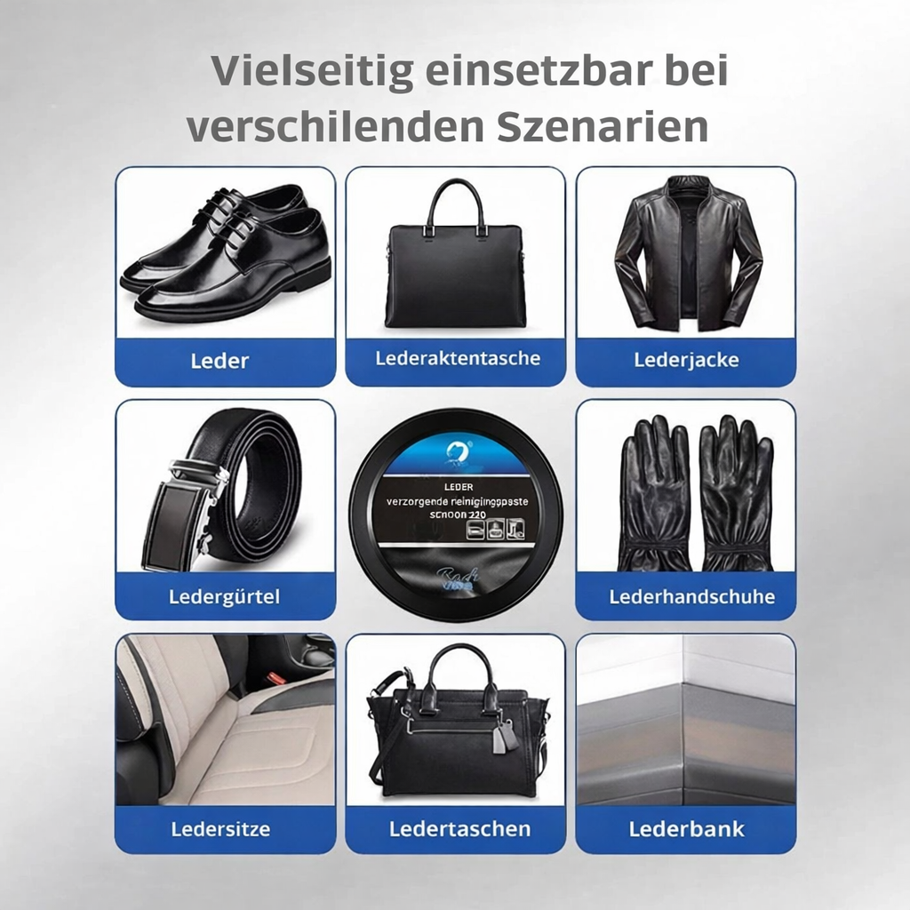 Detailaufnahme: Glänzendes, geschütztes Armaturenbrett nach der Innenraumpflege mit UV-Schutz.