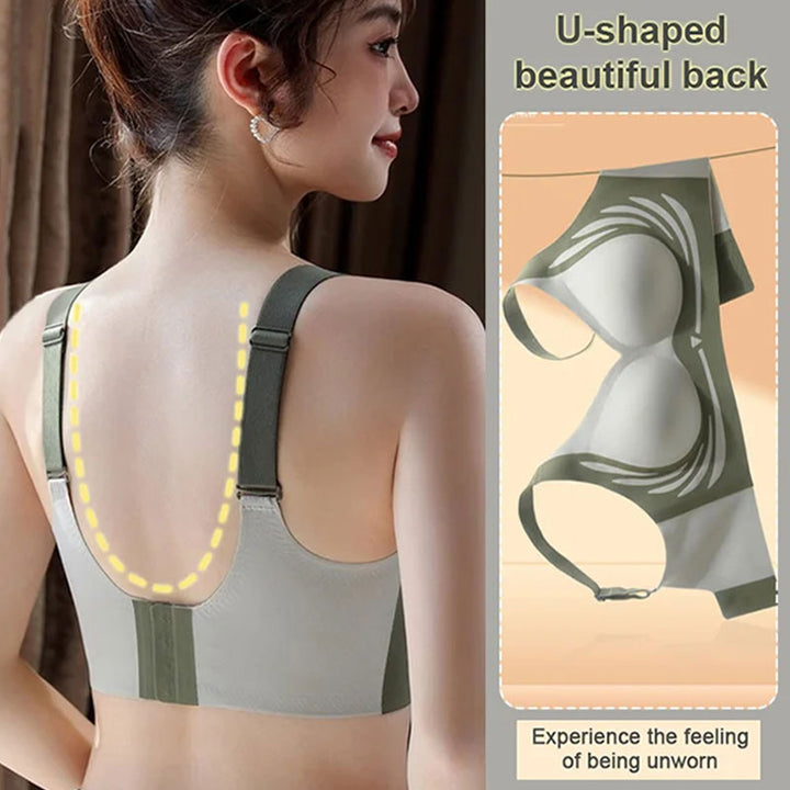 Damen Push-up-BH ohne Bügel, hebt & formt die Brust natürlich für perfekten Halt und eine attraktive Silhouette.