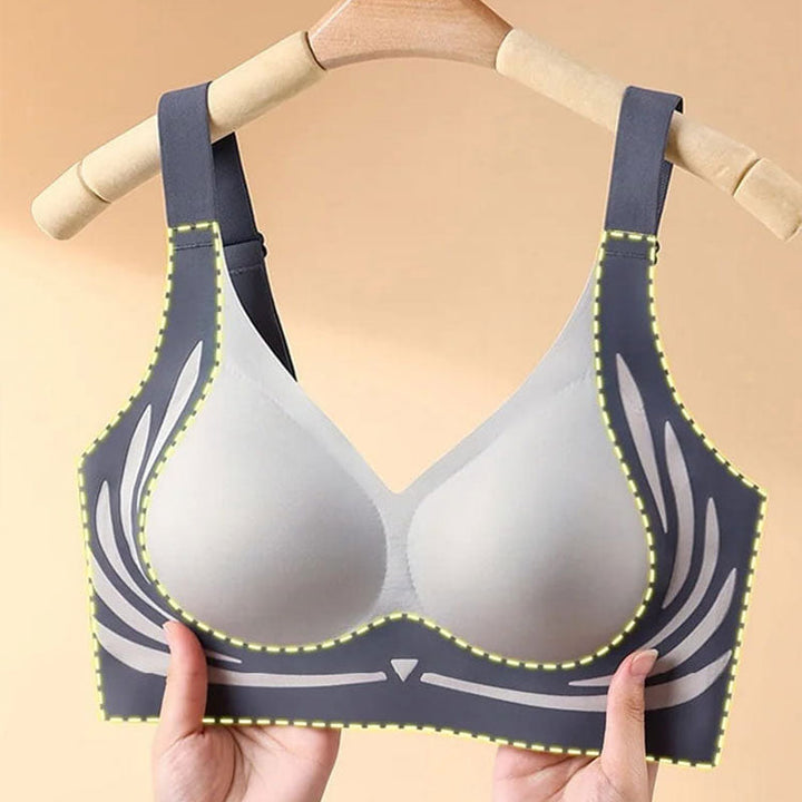 Formender Damen Push-up-BH, bügellos, stützt & verhindert Absinken. Sorgt für eine jugendliche, attraktive Brustkontur.