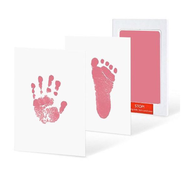 Umweltfreundliches Baby Abdruckset; schönes Babyzubehör für bleibende Erinnerungen.