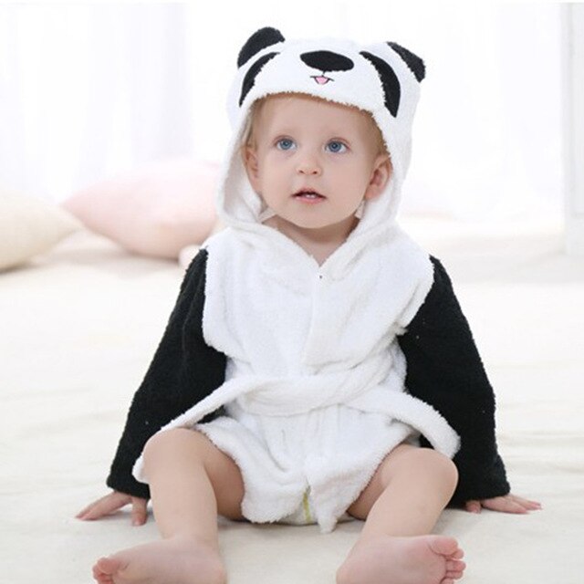 Praktisches Babygeschenk: Kapuzenhandtuch aus weicher Baumwolle mit süßem Tiermotiv für Neugeborene.