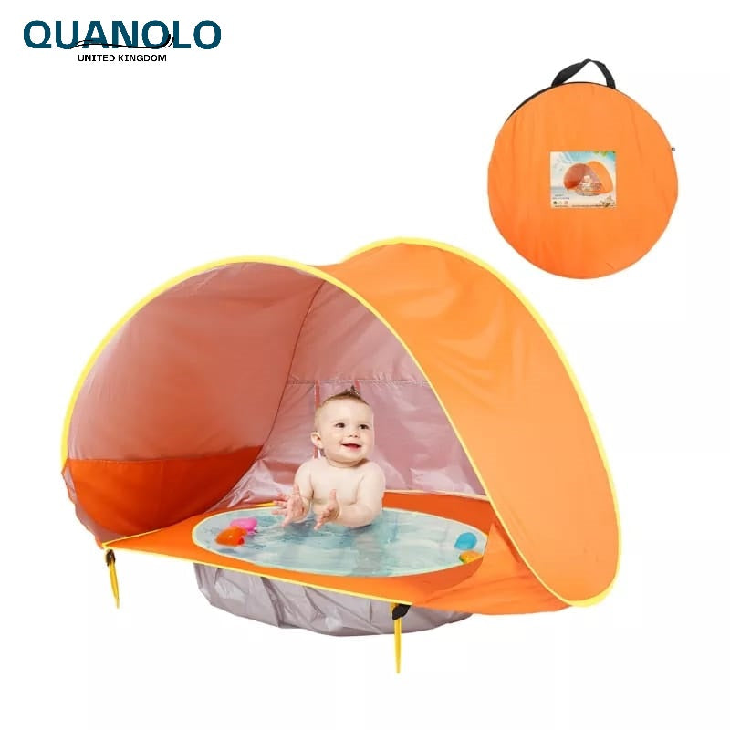 Vielseitiges Pop-Up Kinderzelt für Garten & Outdoor-Abenteuer. Sicherer UV-Schutz & Spielzelt für Babys.