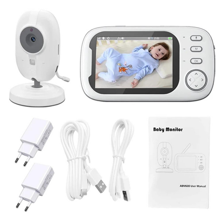 Babyphone mit integriertem Temperatursensor für ein optimales Raumklima. Wichtige Babyüberwachung Funktion.