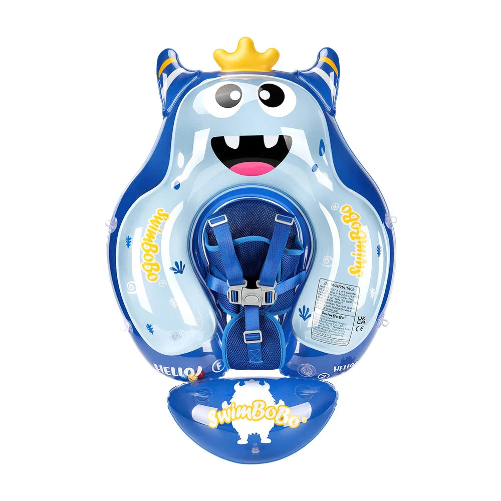 Umweltfreundlicher Babyschwimmring. Sichere Schwimmhilfe für Babys und Kleinkinder (6-36 Monate) im Pool.