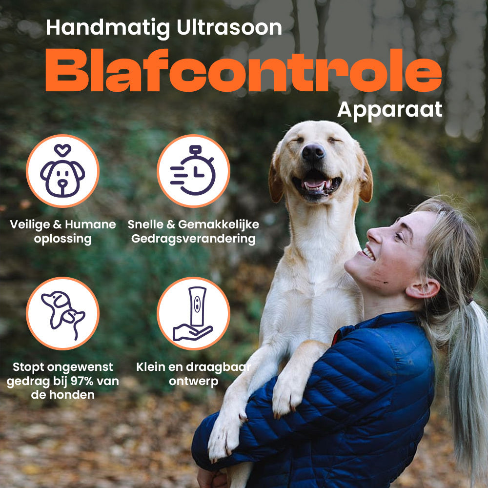 BarkBuddy: Kompaktes Gerät zur Hunde-Bellkontrolle. Fördert ruhiges Verhalten durch sanftes Ultraschalltraining.