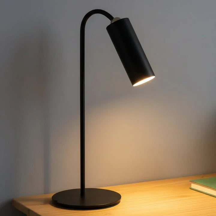 Batteriebetriebene LED-Schreibtischlampe, kabellos, ideal für konzentriertes Lernen & bequemes Lesen.