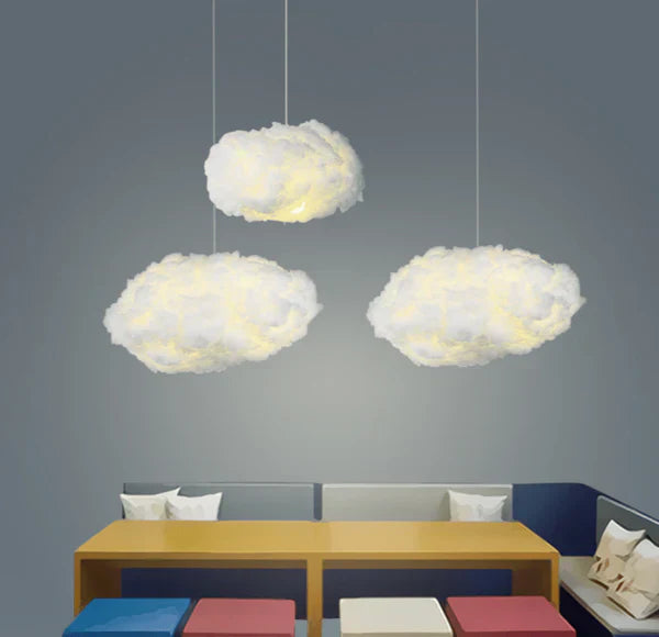 Dekorative Wolkenlampe für eine zauberhafte und stimmungsvolle Atmosphäre, sanfte Beleuchtung für jedes Zimmer.