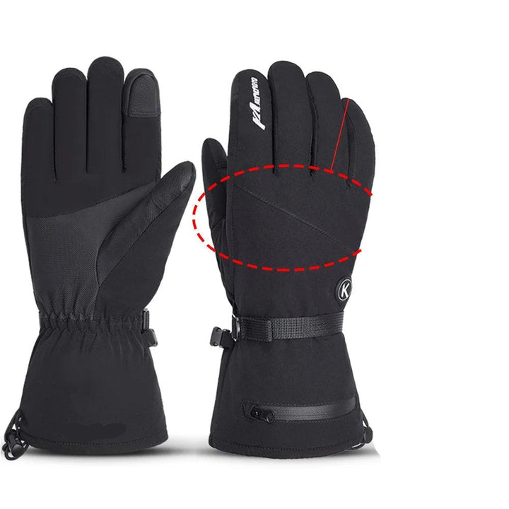 Beheizbare Motorradhandschuhe für Herren & Damen. Bietet Komfort & warme Hände bei langen Fahrten im Winter.