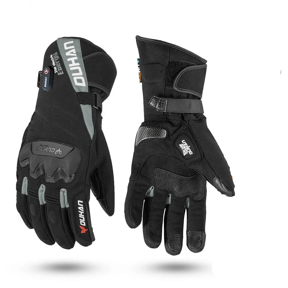 Ergonomische beheizbare Handschuhe mit Touchscreen-Funktion. Ideal für Wintersport, Outdoor & Freizeit. Warme Hände.