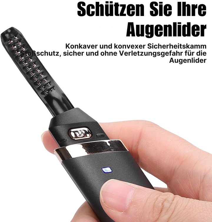 Damen Make-up-Tool: Beheizte Wimpernzange für präzises Wimpernstyling und dramatischen Wimpernschwung.