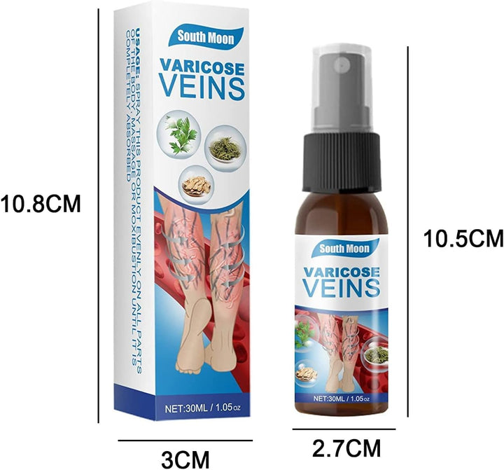 Erfrischendes Beinpflegespray zur speziellen Pflege bei sichtbaren Krampfadern. Für leichte und schöne Beine.