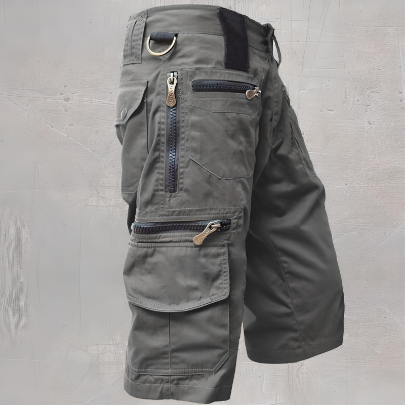 Lässige Herren Cargo-Shorts für Wandern & Freizeit. Bequeme Sommerhosen, ideal für Outdoor-Abenteuer.