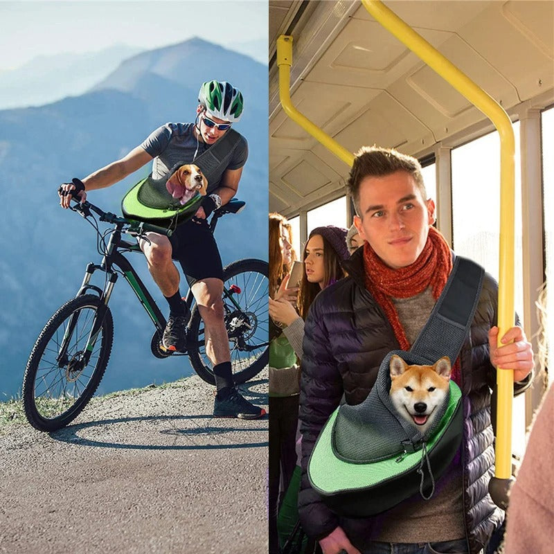 Praktischer Reiserucksack für Hunde & Katzen, sicherer Kleintiertransport für Abenteuer & Urlaub.