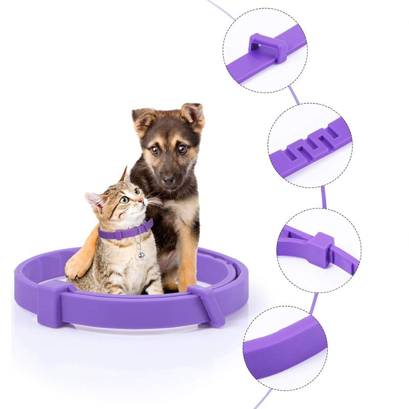 Naturprodukt Beruhigungshalsband für Hunde & Katzen. Fördert Entspannung und mindert Angst bei Haustieren.