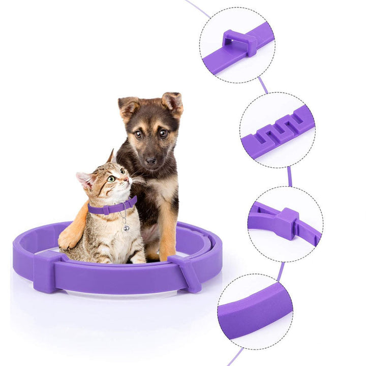 Naturprodukt Beruhigungshalsband für Hunde & Katzen. Fördert Entspannung und mindert Angst bei Haustieren.