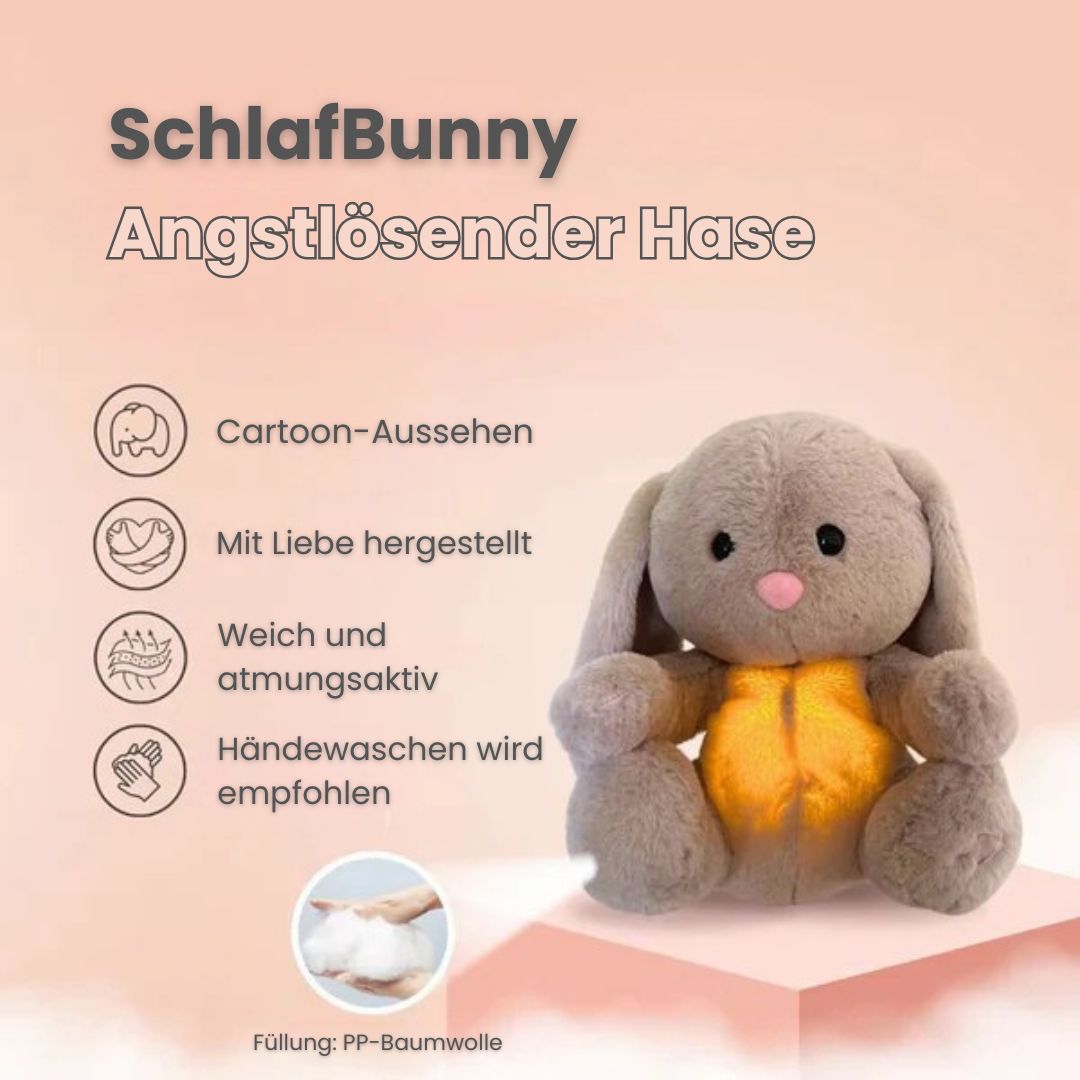 Plüschtier für Entspannung: Kuscheltier mit realitätsnaher Atembewegung, perfekt als Schlafhilfe.