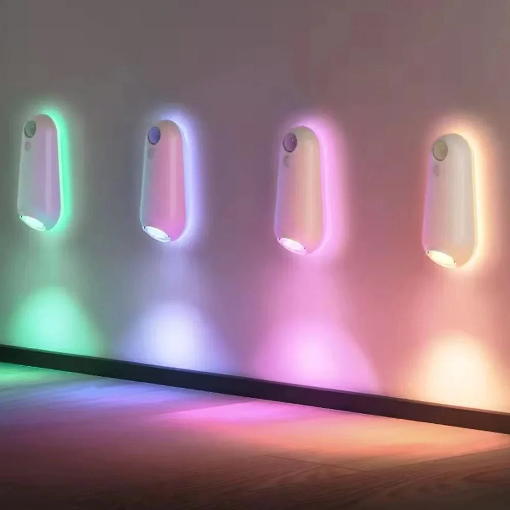 Smartes Toilettenlicht mit Bewegungsmelder, energiesparendes LED-Nachtlicht für sichere WC-Besuche im Dunkeln.