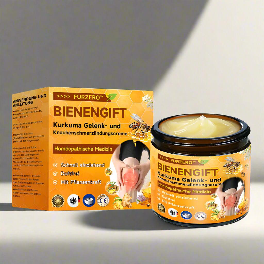 Schmerzlindernde Vitalcreme bei Arthritis, Rheuma, Gelenk- und Muskelschmerzen.