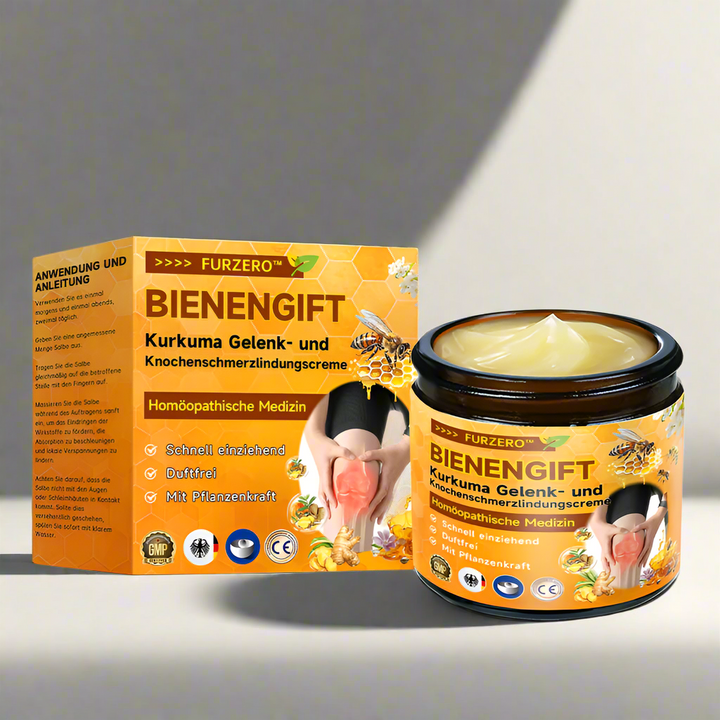 Schmerzlindernde Vitalcreme bei Arthritis, Rheuma, Gelenk- und Muskelschmerzen.