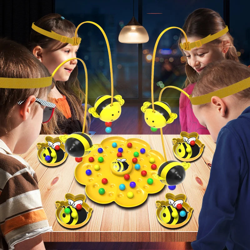 Bienenchaos Familienspiel: Lustiges Geschicklichkeitsspiel für Kinder & Erwachsene, fördert Koordination & Konzentration.
