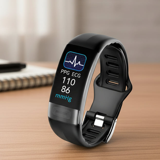 BIOWATCH Smartwatch Unisex, EKG, Blutdruck, Gesundheitstracker, Fitnessuhr mit vielen Funktionen.