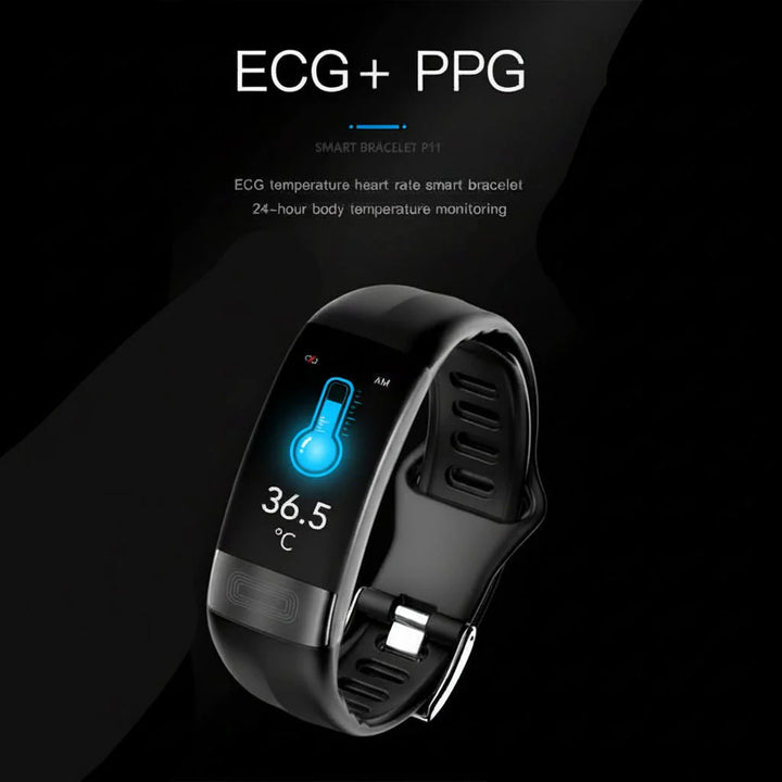 BIOWATCH Smartwatch Unisex, für genaue EKG- & Blutdruckmessung, Fitness- & Schlafdaten immer im Blick.
