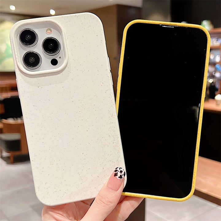Blaue iPhone Hülle aus nachhaltigem Material. Stilvoller, stoßfester Schutz für Ihr Smartphone.