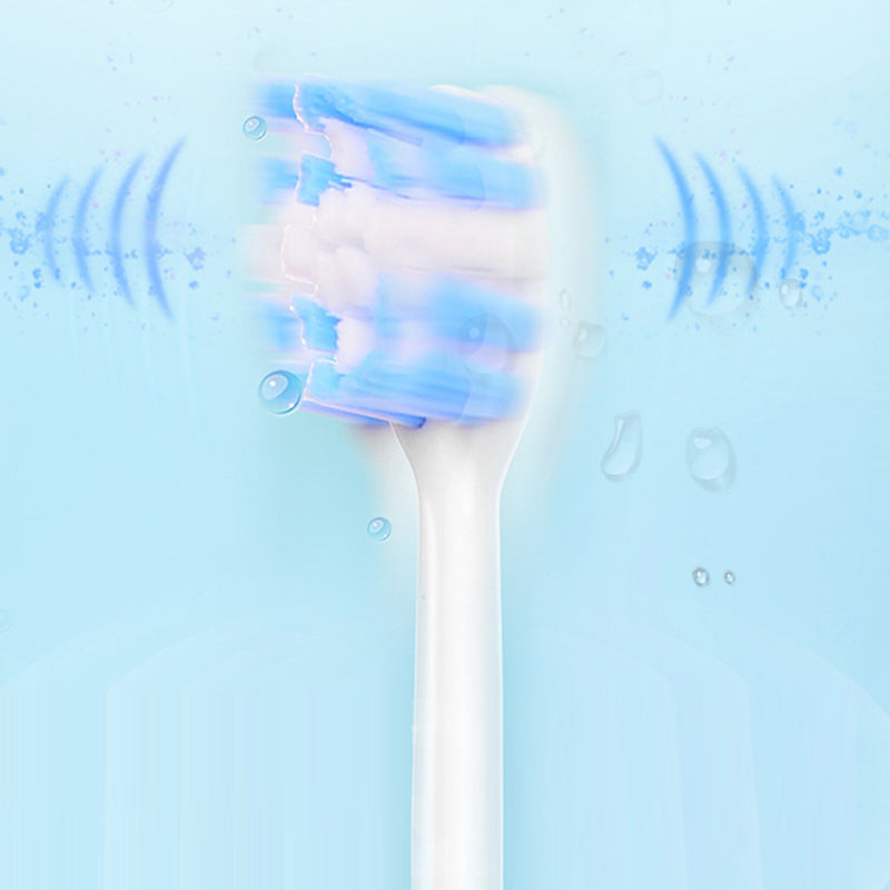 Blaue elektrische Schallzahnbürste, optimal für die tägliche Zahnpflege & Mundhygiene Erwachsener.