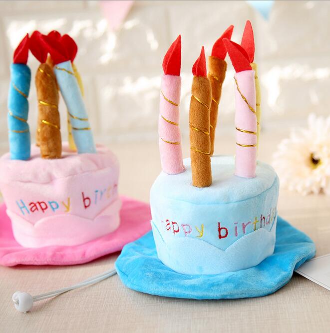 Süße rosa Geburtstagsmütze für Katzen, PartyPaws Fleece Partyhut, ein Highlight für den Tiergeburtstag.