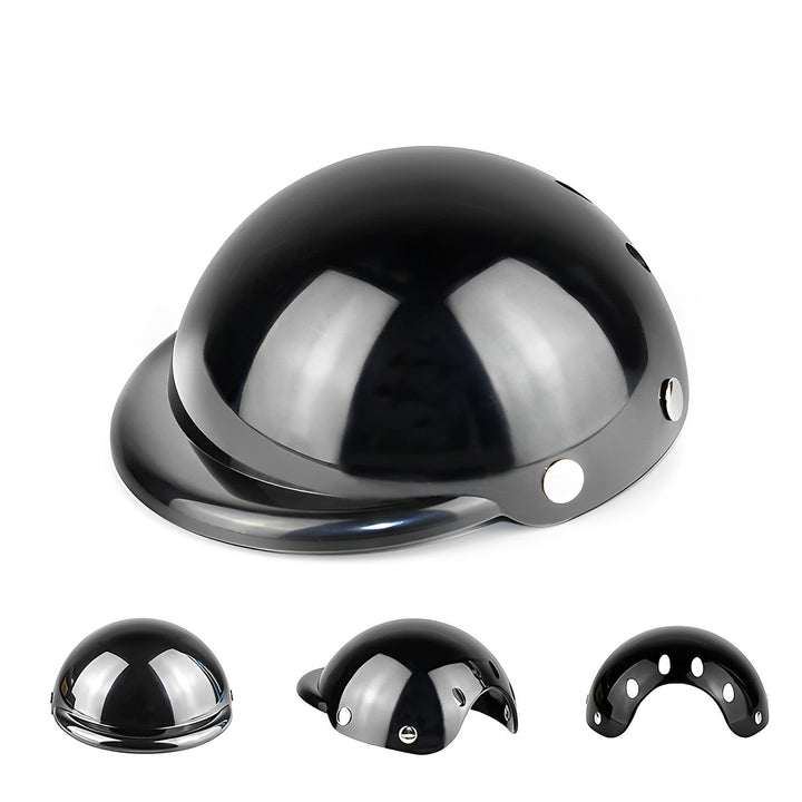 Stylischer Hundehelm mit Schutzbrille für Haustiere. Perfektes Hundezubehör für Reisen, schützt Augen & Kopf deines Hundes.