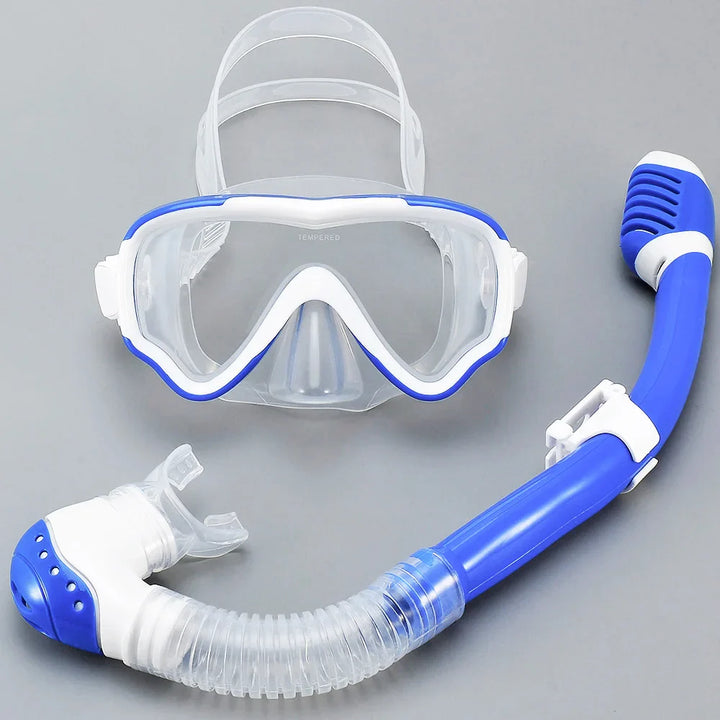 Buntes Kinder Tauchset für Jungen & Mädchen, mit Tauchmaske & Schnorchel. Ideal für Meer, Pool & Urlaub.