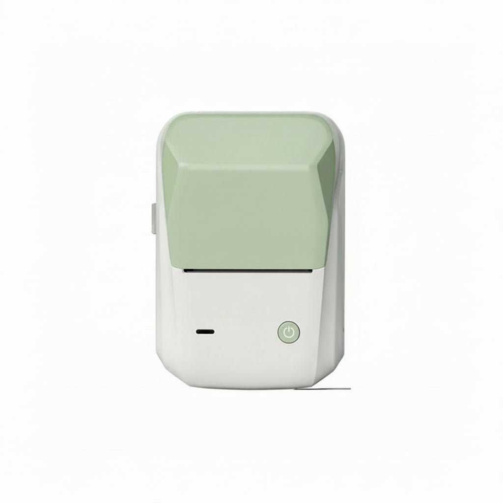 Kleiner, tragbarer BLUETAG Bluetooth Etikettendrucker, kabelloser Thermodruck für schnelle, klare Etiketten.