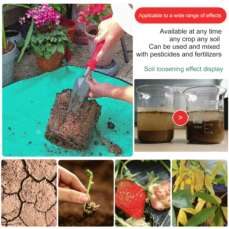 Bodenaktivator für kräftige Pflanzen, gesundes Wachstum und vitalen Gartenboden.