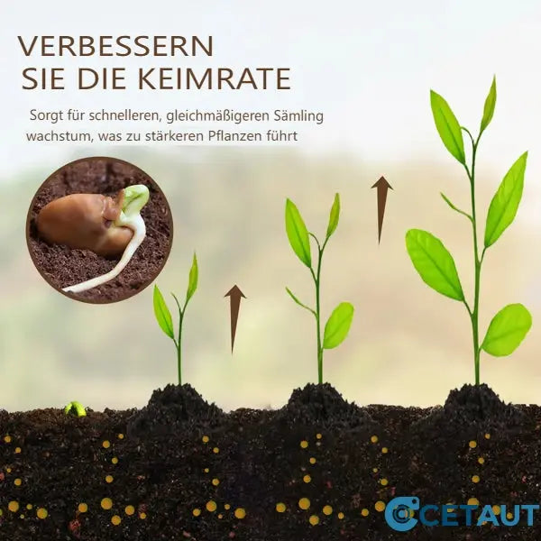 Garten-Bodenaktivator für üppige Blumenpracht und ertragreiches Gemüsebeet im Garten.