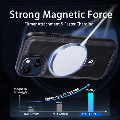 Rote iPhone Hülle mit Magnetfunktion, Ringständer & Ständer, ideal für Filme.