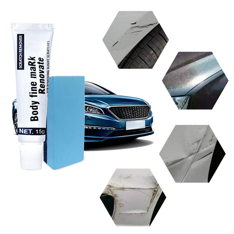 Auto nach Behandlung mit Brehn Kratzerentferner-Paste für makellosen Autolack-Glanz wie neu.