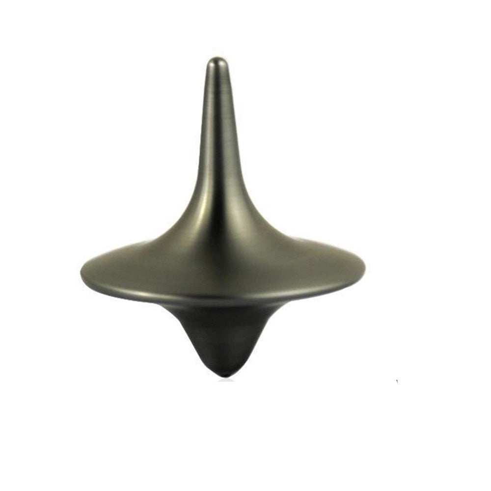 Präziser Brehn Kreisel: Edelstahl Totem für Konzentration & Entspannung. Perfektes Anti-Stress-Designobjekt.
