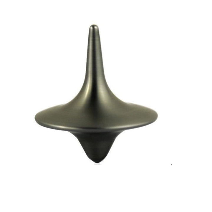 Präziser Brehn Kreisel: Edelstahl Totem für Konzentration & Entspannung. Perfektes Anti-Stress-Designobjekt.